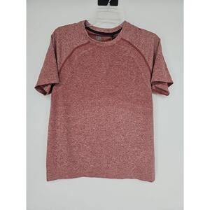 VRST Men's Short Sleeve Shirt Small Circuit Seamless Shirt Red NEW‎